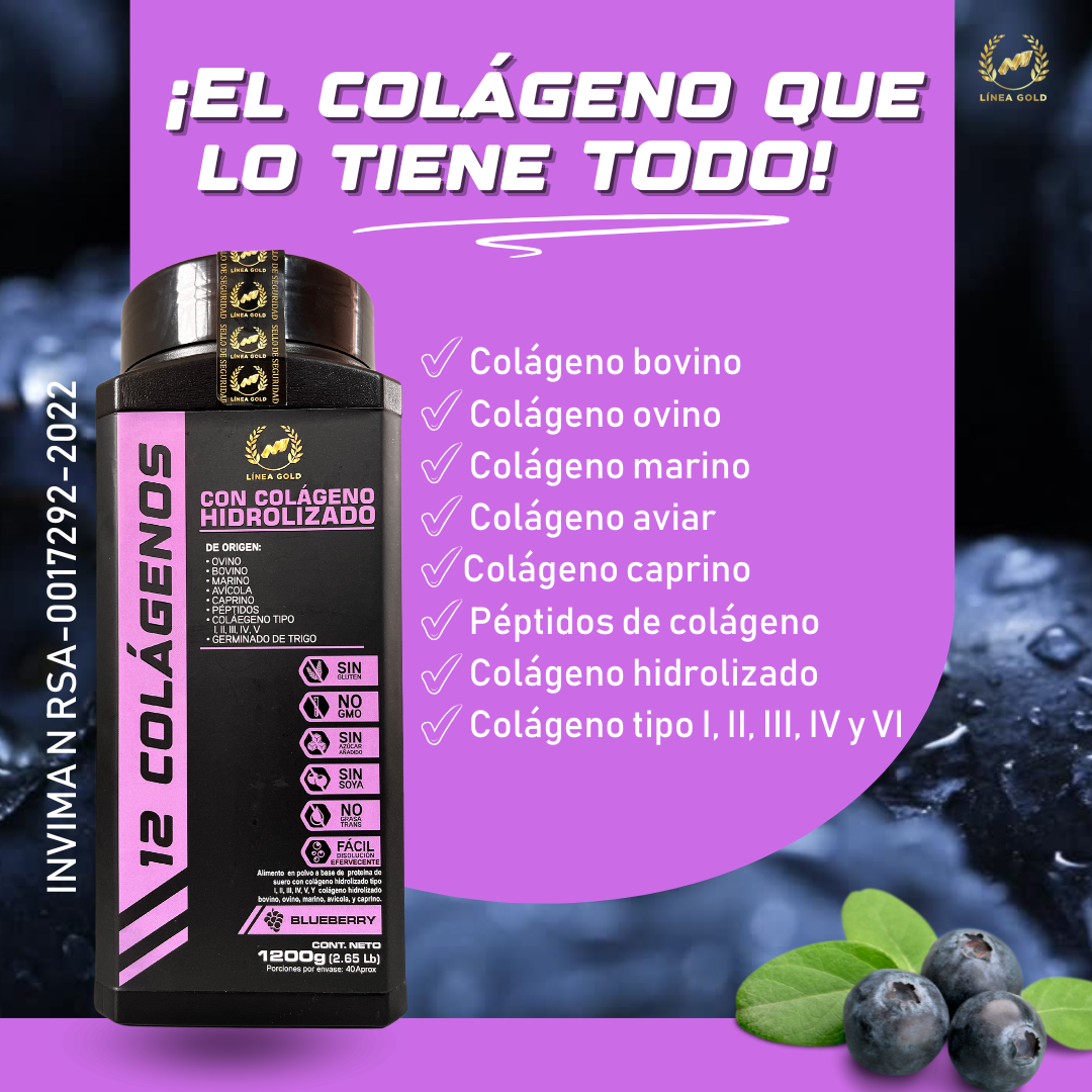 12 COLÁGENOS